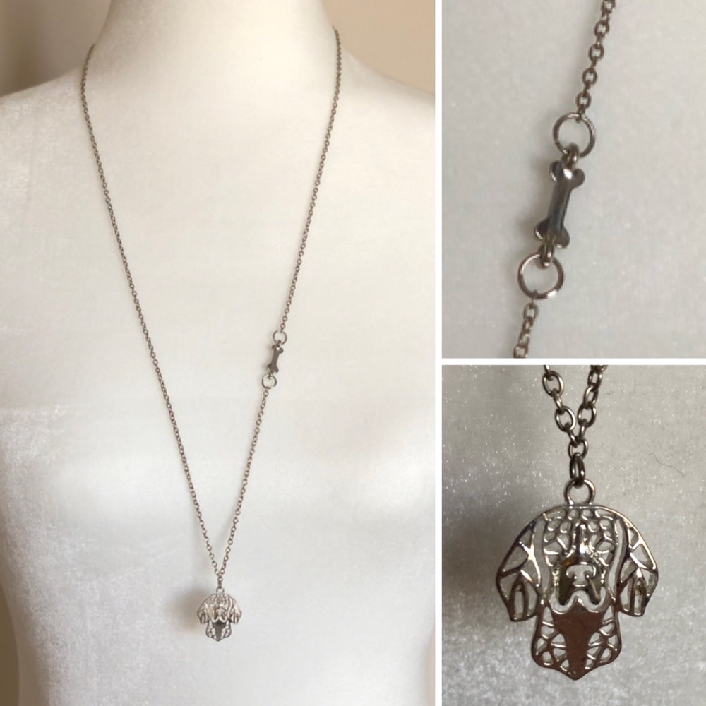 🇨🇦 Handmade beagle/hound dog lover necklace